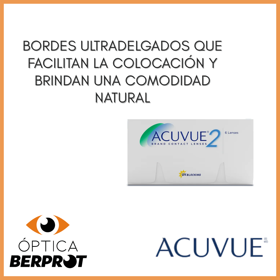 KIT LENTES DE CONTACTO ACUVUE 2 - ACUVUE