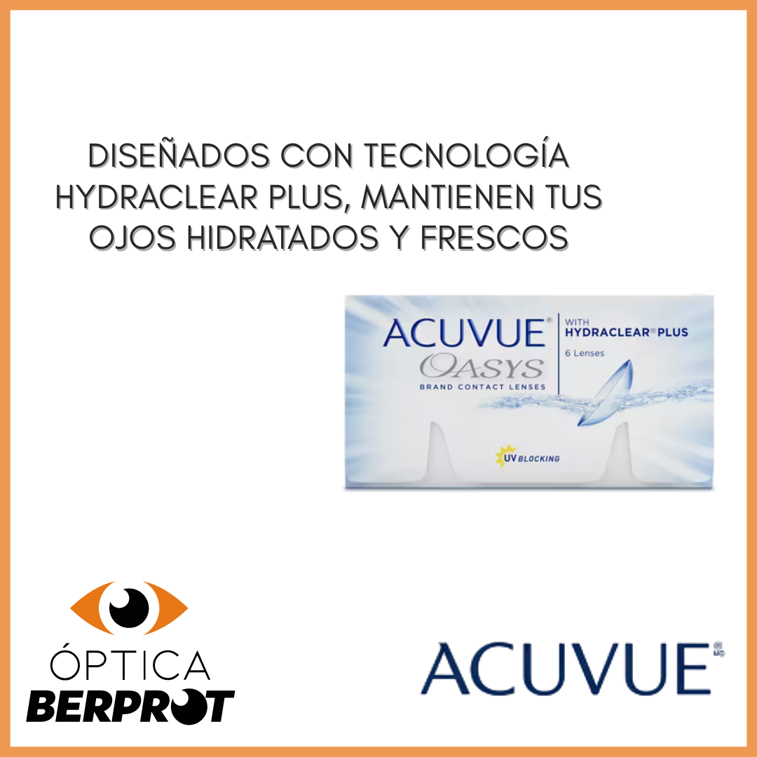 KIT LENTES DE CONTACTO ACUVUE OASYS - ACUVUE