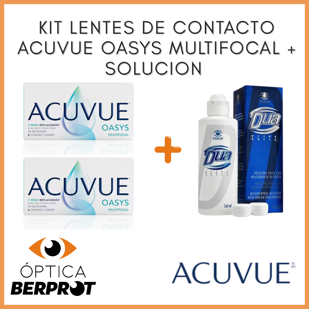 KIT LENTES DE CONTACTO ACUVUE MULTIFOCALES - ACUVUE