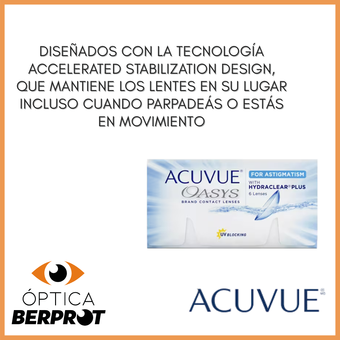 KIT LENTES DE CONTACTO ACUVUE ASTIGMATISMO - ACUVUE